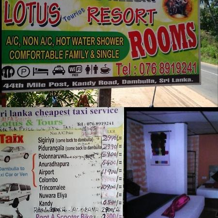 Lotus Inn Tourist Resort Дамбулла Екстер'єр фото